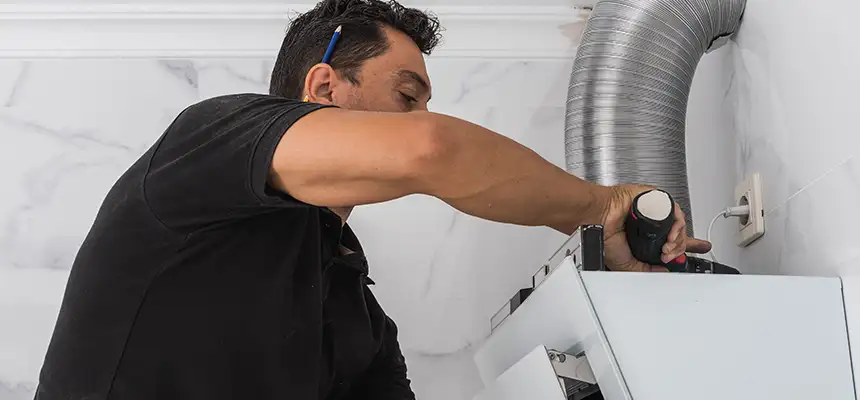 Precision In-wall Dryer Vent Cleaning & Rerouting Corrections in Lebanon, OR